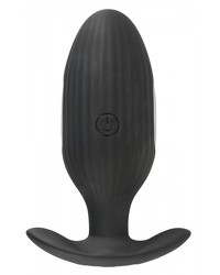 Analplug „E-Stim Butt Plug“, mit 3 Reizstromstärken und 7 Vibrationsmodi bequem per kabelloser Fernbedienung